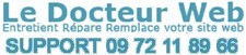 Le Docteur Web — entretien, réparation et remplacement de site web